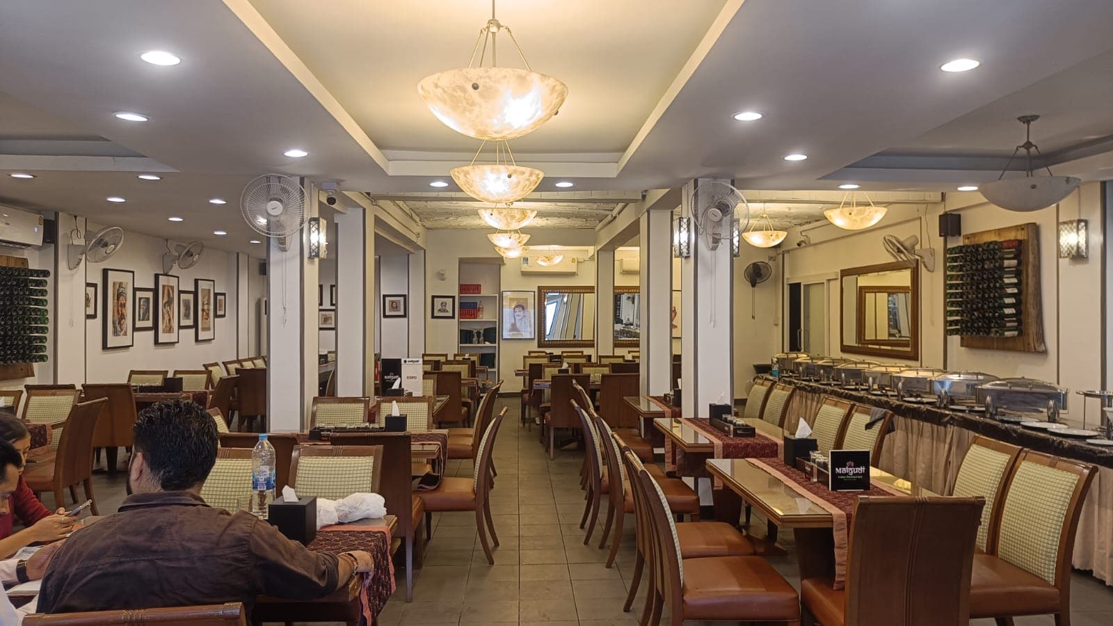 Malgudi Indian Restaurant setup